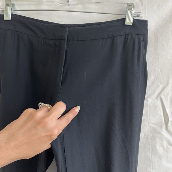 Alexander McQueen black straight low rise pants, size IT 38/US XS, classic. - Picture 9 of 9